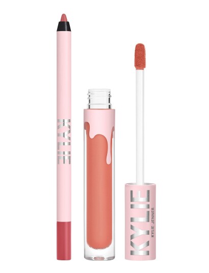 Kylie Cosmetics Matte Lip Kit 3ml Liquid Lipstick + 1.1g Lip Liner Queen Kylie Cosmetics Matte Lip Kit 3ml Liquid Lipstick + 1.1g Lip Liner Queen
