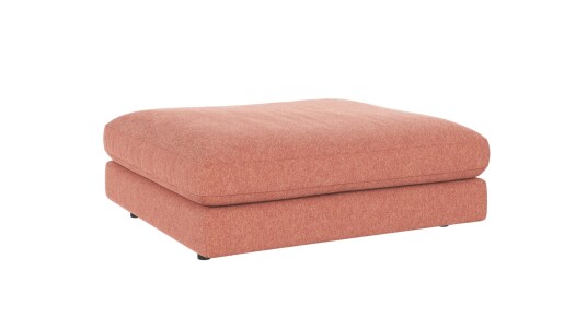 Rowico Home Duncan fotskammel Rød Brenda 52 112 x 103 x 41 cm Rød