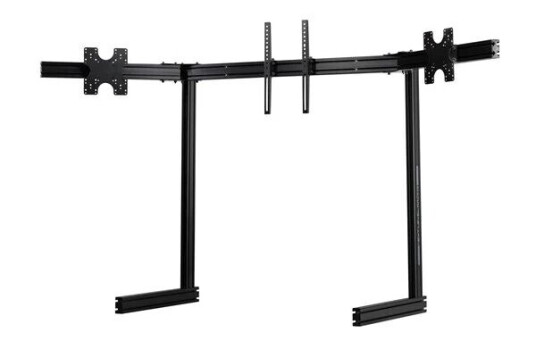 Next Level Racing Elite Free Standing Triple Monitor Stand Black Next Level Racing Elite Free Standing Triple Monitor Stand Black