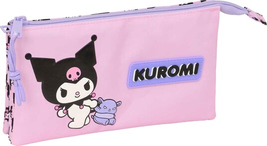 Hello Kitty Kuromi Trippelpennal Lilla/Rosa
