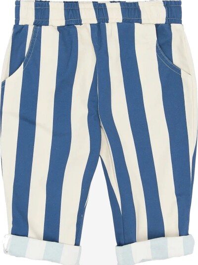 THE NEW SIBLINGS Tnstsilas Baggy Pants - TRUE BLUE STRIPED - 80