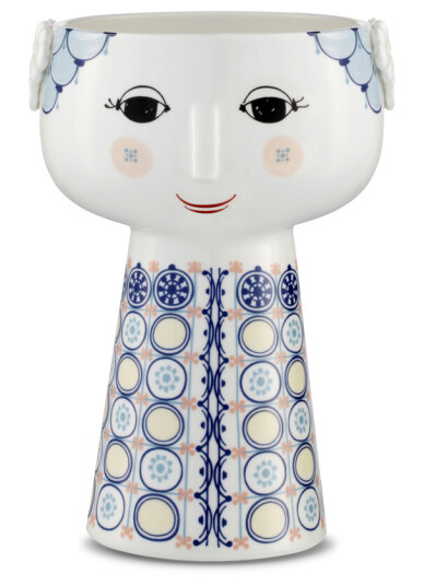 Eva vase 18,5 cm, blå Eva vase 18,5 cm, blå