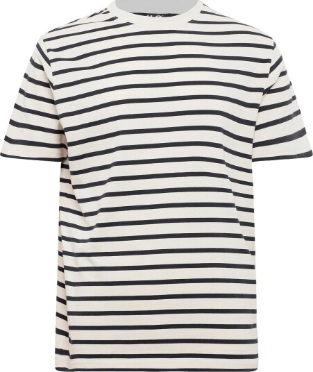 H2O Skagen Mens Striped Tee CREAM WHITE/NAVY XXL