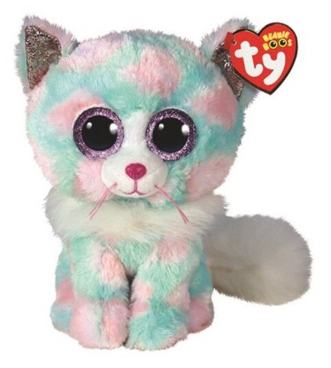 Ty Beanie Boo Plysj Pastellkatt Opal Bamse 15 Cm Fra 3 År Ty Beanie Boo Plysj Pastellkatt Opal Bamse 15 Cm Fra 3 År