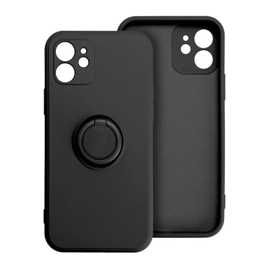 OEM Deksel med silikonring for iPhone 17 Pro Max Svart