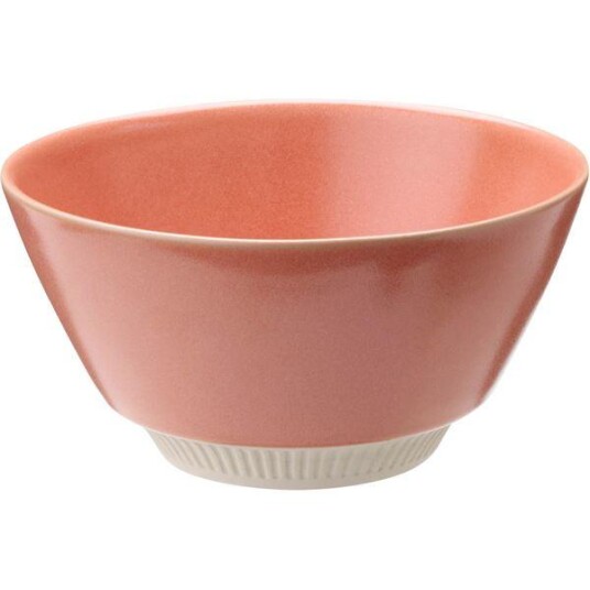 Knabstrup Keramik Colorit bolle 14 cm korall Knabstrup Keramik Colorit bolle 14 cm korall
