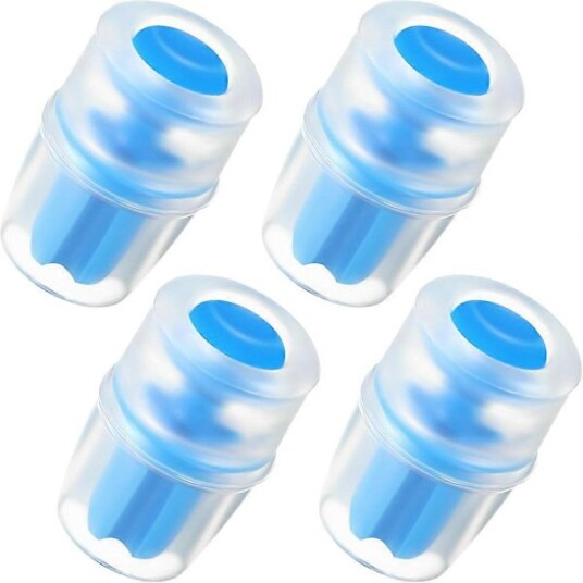4-pakning Bite Valve Erstatningshette for Vannblære, for Osprey Packs Hydraulics Reservoirs, Hydrat 4-pakning Bite Valve Erstatningshette for Vannblære, for Osprey Packs Hydraulics Reservoirs, Hydrat
