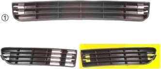 Ventilasjonsgitter VAN WEZEL 0314503