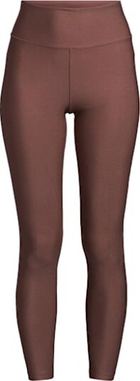 Casall Graphic High Waist Tights Dame Dark Brown 36