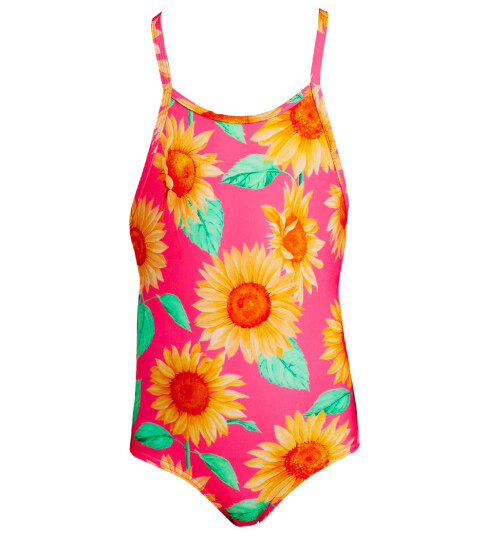 Funkita Badedrakt Trykt UV50+ Cher 2 år 92 Badetøy Rosa