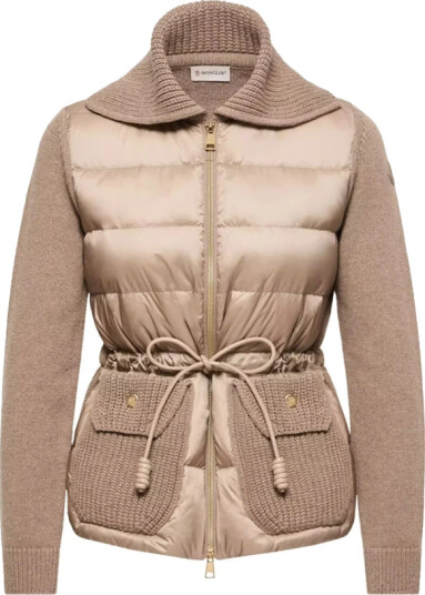 Moncler Dame Strikkevarer Brun M,
