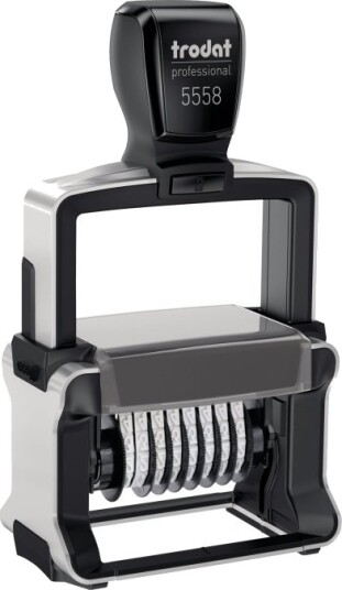 Trodat Trodat Professional 5558 Stempel Selvfargende Svart Nummer 8 Tegn 5 Mm
