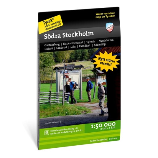 Calazo förlag Södra Stockholm 1:50 000 OneSize, Nocolour