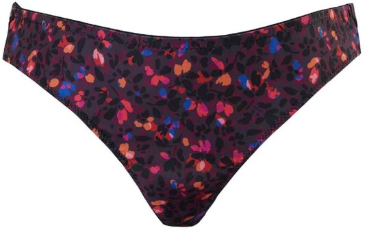 Cache Coeur Lilly Gravidtruse Black/Pink Flower S Cache Coeur Lilly Gravidtruse Black/Pink Flower S