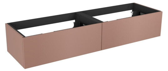 Vikingbad Servantskap Trend MIE Demi Mål: B120 180Xh46xd29 cm Plomme / 160cm Dobbel
