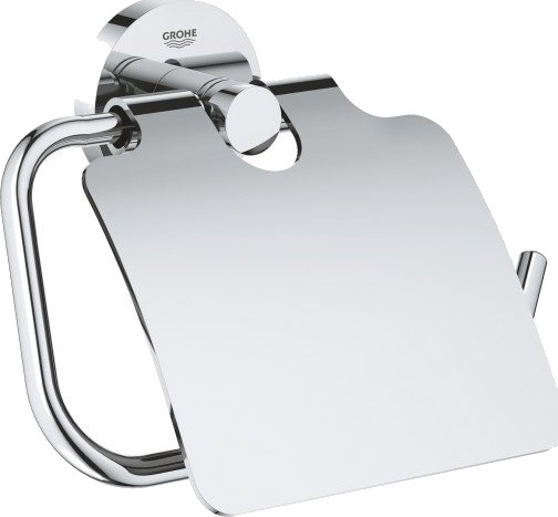 GROHE START TOALETTRULLHOLDER MED LOKK KROM GROHE START TOALETTRULLHOLDER MED LOKK KROM