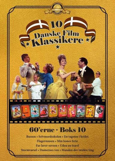 10 Danske Film Klassikere: Boks 10 - 60-tallet (DVD)