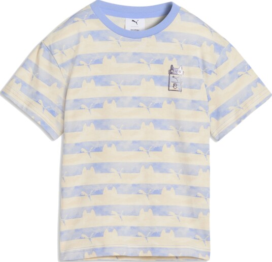PUMA Puma X Gabby S Dollhouse Relaxed Aop Tee   Cream   116