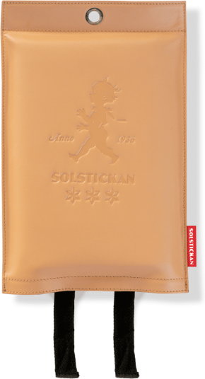 Solstickan Design Brannteppe i skóra (Lyst)