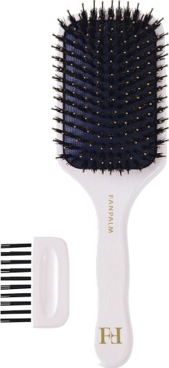 FANPALM Boar& Nylon Hairbrush GLOSSY WHITE One Size
