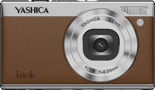 Yashica Tank Kompakt Digitalkamera - 12MP, 8x Zoom, 4K Video - Brun