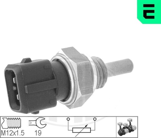 ERA 330124 Sensor, motortemperatur ERA 330124 Sensor, motortemperatur