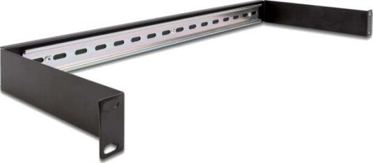 Delock Din-Skinnepanel Rackmonterbar Svart 1U 19" 66883 Delock Din-Skinnepanel Rackmonterbar Svart 1U 19" 66883