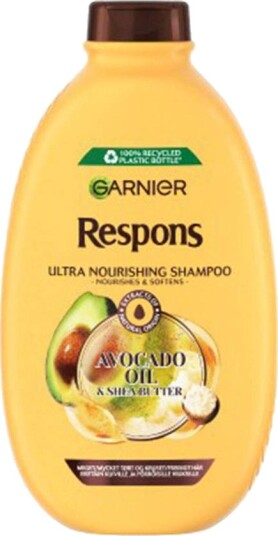 Garnier Hårpleie Garnier Respons Avocado Oil & Shea Butter Shampoo 400ml