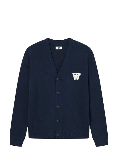 WOOD WOOD Wwtay Cardigan 25081 Navy XL