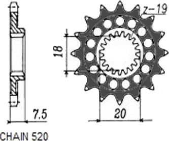 SUNSTAR 344-14 Kjededrev SUNSTAR 344-14 Kjededrev
