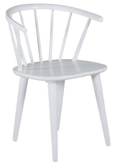 Venture Design Bobby spisestol Hvit Hvit