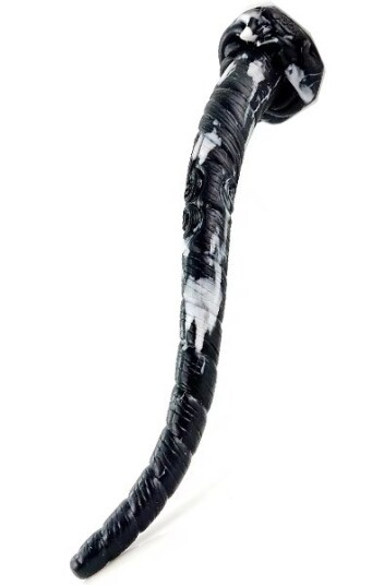 Tentakrux Dildo Black/White 45,5 cm