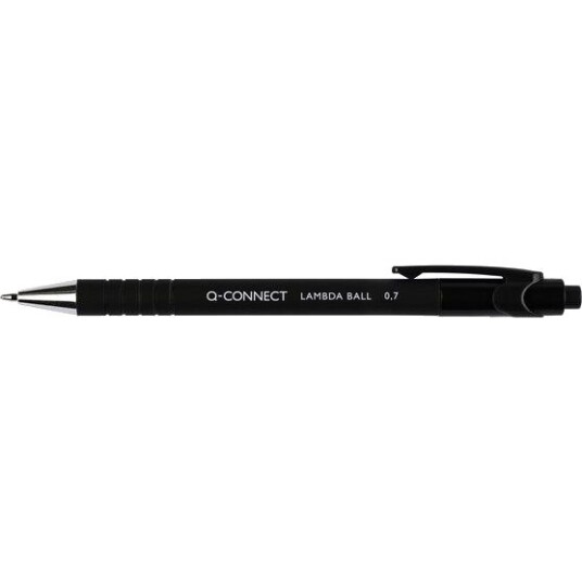 Q-Connect Lamda Kulepenn 0,7 Mm Svart Q-Connect Lamda Kulepenn 0,7 Mm Svart