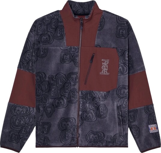 Element Mxe Fleece Jkt   SHADOW BLUE MXE   M