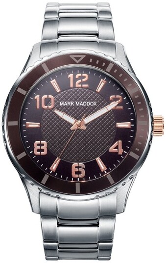Mark Maddox Herreklokke HM7018 45 Classic Stål Ø42 mm