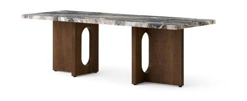 Audo Androgyne Spisebord 120x45 Mørkbeiset Eik/grå Galakse