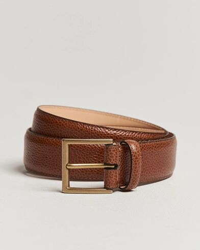 Crockett & Jones Belt 3,5 cm Tan Grained Calf Crockett & Jones Belt 3,5 cm Tan Grained Calf