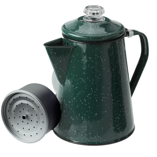 GSI Outdoors Percolator 8 Cup- Green, perkolator STD Green GSI Outdoors Percolator 8 Cup- Green, perkolator STD Green