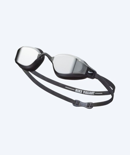 Nike Elite svømmebriller Valiant Mirror Svart/sølv Nike Elite svømmebriller Valiant Mirror Svart/sølv
