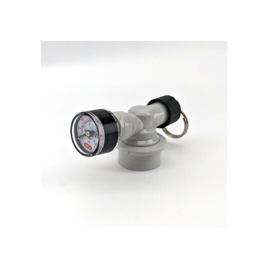 Kegland Justerbar overtrykksventil Med Ball Lock og 8mm DuoTight