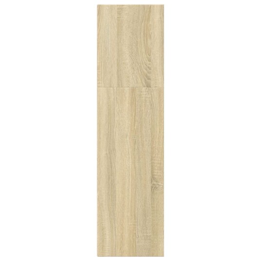 Bokhylle sonoma eik 40x30x114 cm konstruert tre Bokhylle sonoma eik 40x30x114 cm konstruert tre
