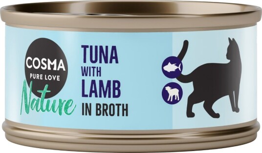 Cosma Våtfôr Nature Tunfisk & Lam 48 X 70 G