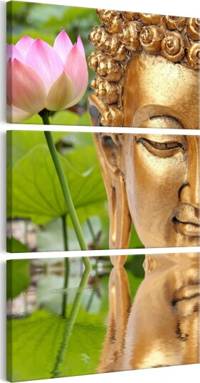 Bilde Statue With A Flower 30x60 Artgeist sp. z o. o.