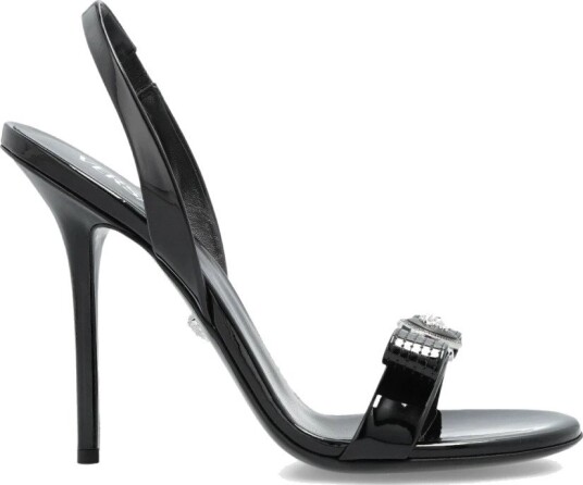 Versace Dame Sko Svart 38 1/2 EU,