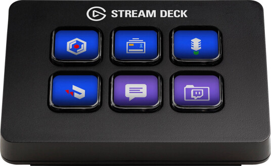 Elgato Stream Deck Mini Programmert Tastatur for Streaming USB-A Svart Elgato Stream Deck Mini Programmert Tastatur for Streaming USB-A Svart