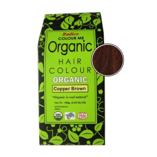 Radico Colour Me Organic Copper Brown Copper Brown Radico Colour Me Organic Copper Brown Copper Brown