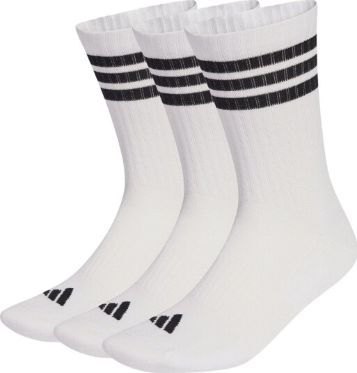 adidas 3S Ess C Crw Sportssokker 3-pakning Hvit 43-45