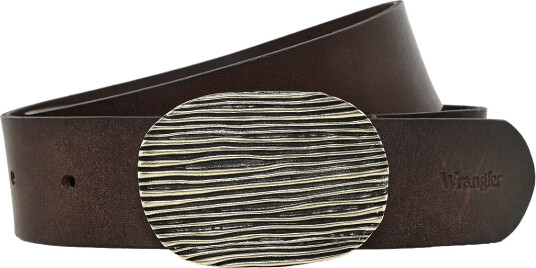 Wrangler Oval Belt   Brown   95 x 00