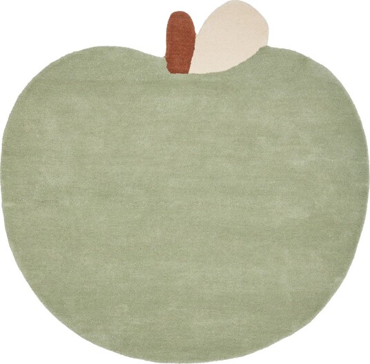 Ferm Living Teppe   Apple Tuftet rug   Te Green   Ferm Living   OneSize   Teppe   Grønn