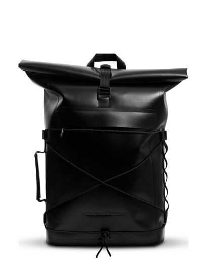 KILOMETER STUDIOS Pannier Rolltop (Incl 2 Carabiners) - Black - 22-30L KILOMETER STUDIOS Pannier Rolltop (Incl 2 Carabiners) - Black - 22-30L